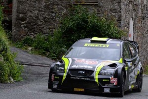 Paolo Porro, Paolo Cargnelutti (Ford Focus WRC A8 #1,Bluthunder Racing Italy)
