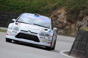 Eddie Sciessere, Luca Bau (Citroen C4 WRC A8 WRC #5, Pintarally Motorsport)