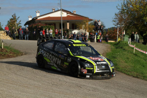 Paolo Porro, Paolo Cargnelutti (Ford Focus WRC #1, Bluthunder Racing)