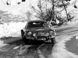 "Moschettiere di Francia" con l'Alpine-Renault A110