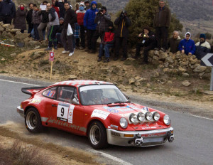 Da Zanche in azione al Rally di Spagna