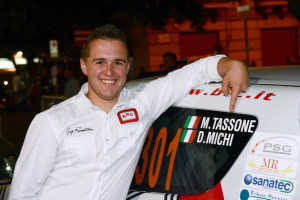 Michele Tassone (Suzuki Swift, #301) Start Piazza Politeama