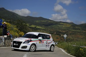 Jacopo Lucarelli, Alessio Ferrari (Suzuki Swift R1, #302 Etruria) PS1 Targa