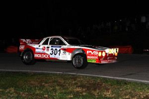 Pedro  Emanuele Baldaccini (Rally Club Sandro Munari  Lancia Rally 037 # 301)