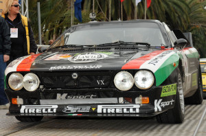 Lucky-Fabrizia Pons (Isola Vicentina rally Club - Lancia Rally 037 # 3)