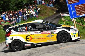 Manuel Sossella, Gabriele Falzone (Ford Fiesta WRC #2, Smart Communication);
