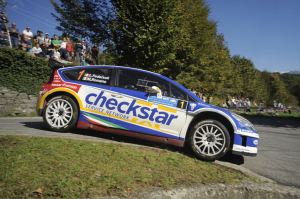 Luca Pedersoli, Matteo Romano (Citroen C4 WRC #1);
