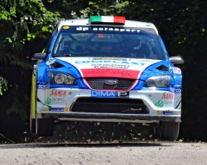 Marco Signor, Patrick Bernardi (Ford Focus WRC #4, Sama Racing Asd)