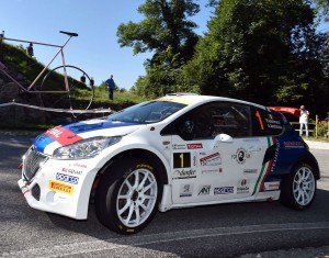 Paolo Andreucci, Anna Andreussi (Peugeot 208 T16 R5 #1, F.P.F. Sport)