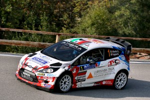 Stefano Albertini, Danilo Fappani (Ford Fiesta WRC #1, Scuderia Mirabella)